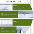 thumbnail image 5 of 10 Meters Pleater Tape For Curtains With 30 Pcs 4 Prongs Hooks, 5 of 5