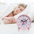 thumbnail image 4 of COM1950s Boys Alarm Clock, Gentle Alarm Clock, Childrens Alarm Clock, Analogue Alarm Clock, No Ticking, Learning Alarm Clock, Childrens Quartz Alarm Clock, Silent Alarm Clock, Light Up Alarm Clock, 4 of 7