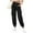 #Black, variant on DPTALR Women's Baggy Cargo Jogger Pants with Drawstring and Pockets,Black,Size M