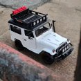thumbnail image 1 of 1:24 FJ CRUISER FJ40 Gulf Version Alloy Car Model Diecasts Metal Toy Off-road Vehicles Car Model Simulation Collection Kids Gift, 1 of 6