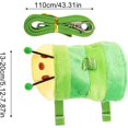 thumbnail image 4 of Ferret Harness and Lead Rope Adjustable Small Animal Vest For Training Hamster Hedgehog Bunny Puppy Kitten Raccoon Green, 4 of 5