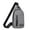 Gray, variant on IFNWSV Lightweight One Strap Shoulder Chest Bag, Small Waterproof Sling Backpack for Travel Hiking Walking Biking Cycling