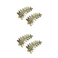 thumbnail image 4 of Transemion Ensemble de 2 Pcs Élégant pour Rideaux, Embrasses Fonctionnelles pour une Touche Stylée, Embrasse en U pour Rideau, Porte-Draps à Nouer, bronze, Ensemble de 2, 4 of 6