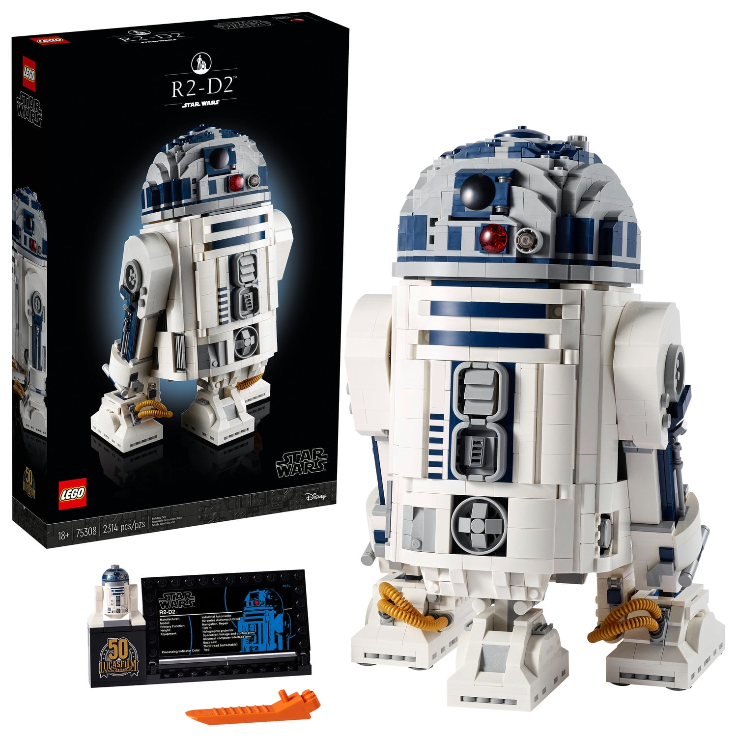 R2D2 Star Wars The Last Jedi Robot Sale Toys Kids Gifts Building Blocks New 2019 
