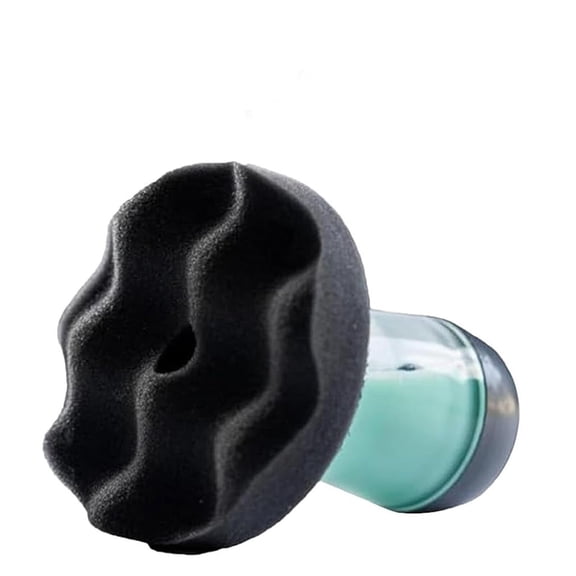 a Tire Shine Applicator, Reusable Car & Truck Tire Flow Dressing Applicator, No-Drip, Streak-Free Shine, Professional Car Detailing Tool, Works with All Tire Shine Gels (1PC)