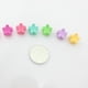 thumbnail image 5 of 30 mini pinzas para el pelo con forma de pata, flor, accesorios para el flequillo infantil (colores variados), 5 of 8