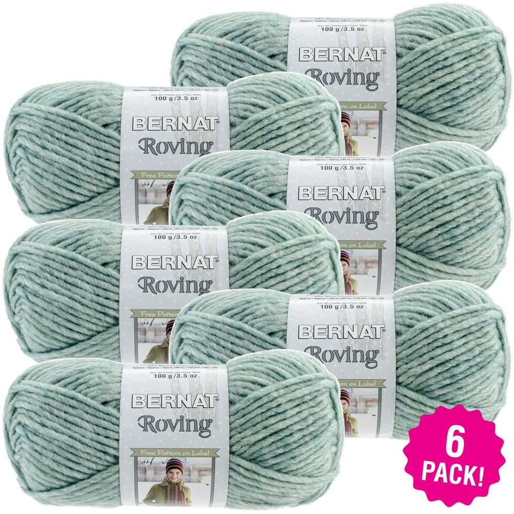 Bernat Roving Yarn Low Tide, Multipack of 6