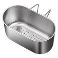 thumbnail image 1 of 304 Stainless Steel Kitchen Sink Drain Basket, Dishwashing Sink, Hanging Garbage Water Filter Rack, Filter Rack, 1 of 5