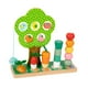thumbnail image 2 of Madre de madera Rompecabezas a juego Game Juego sensorial Juguete Bloque de vegetales para niños Toy de viaje para niños y niñas, 2 of 9
