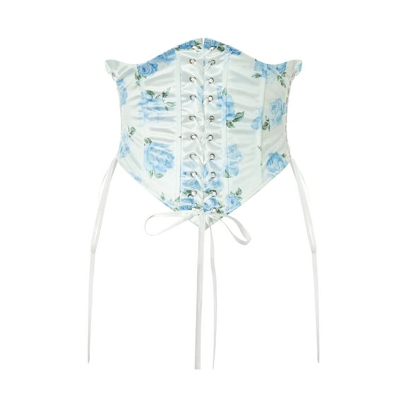 Black Corset Waist Belt for Women, Wide Elastic Belt for Dresses