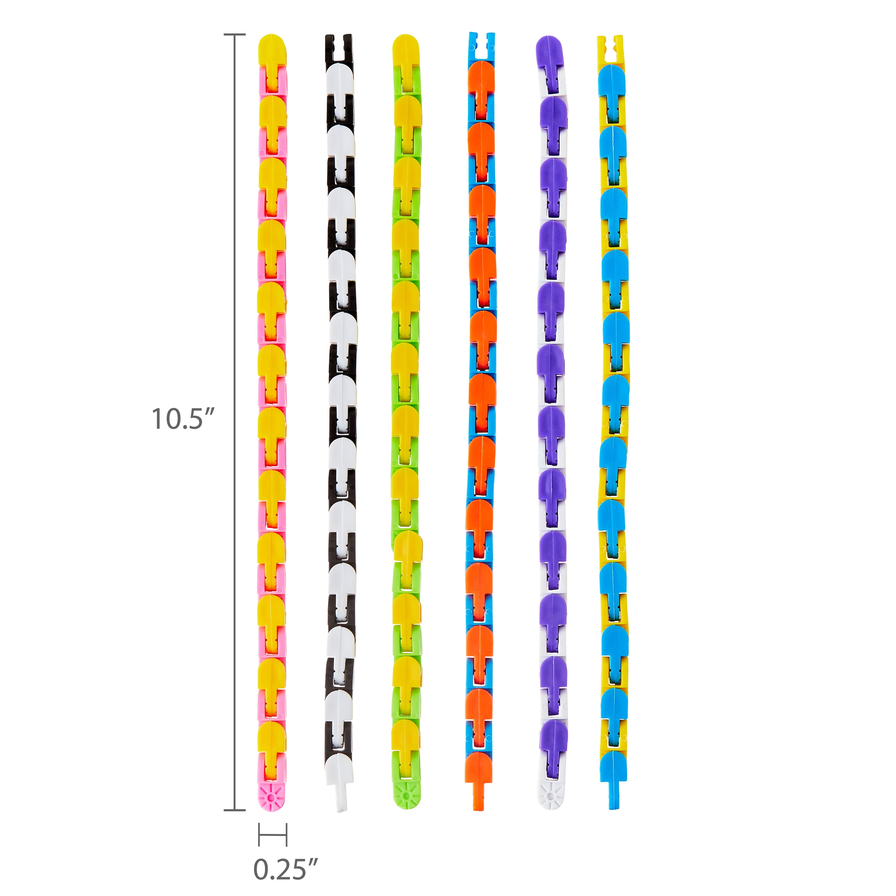 Multicolor Whacky Tracks Party Favors, 6 Count, by Way To Celebrate