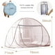 thumbnail image 2 of Mosquitero tipo tienda AMMER portátil color marrón para cama, 2 of 7