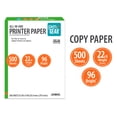 thumbnail image 4 of (5 pack) Pen+Gear All-in-One Printer Paper, 8.5 x 11, 96 Bright, 22 lb, 500 Sheets, White, 4 of 10