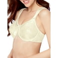 thumbnail image 4 of Women's Bali 3562 Satin Tracings Minimizer Underwire Bra (Vanilla 40DDD), 4 of 5