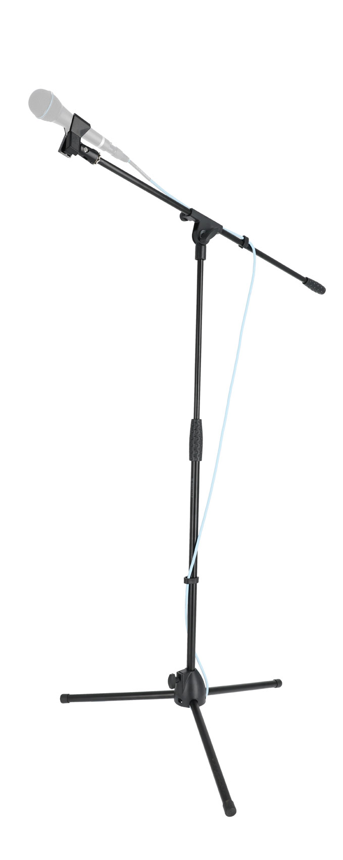 Rockville RVMIC50 Portable Sturdy Mic Stand w/ Boom Arm, Carry Bag, Adjustable