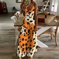 thumbnail image 3 of Leopard Print Pattern Sleeveless Dress Woman Fashion Long Dresses Women's Summer Suit Dress Summer 2025 Women, 3 of 7
