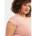 thumbnail image 4 of Jessica Simpson Women's and Women's Plus Eydie Tee, Sizes XS-4X, 4 of 6