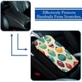 thumbnail image 5 of Bowling Soft Furry Printed Car Armrest Mat Cover 12.5x8.2 Inch, 5 of 6