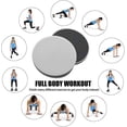 thumbnail image 3 of 1 pair of sliders for fitness, home gym, fitness sliding discs double sided sliders exercise core fitness discs gym sliding discs for abdominal traini, 3 of 5