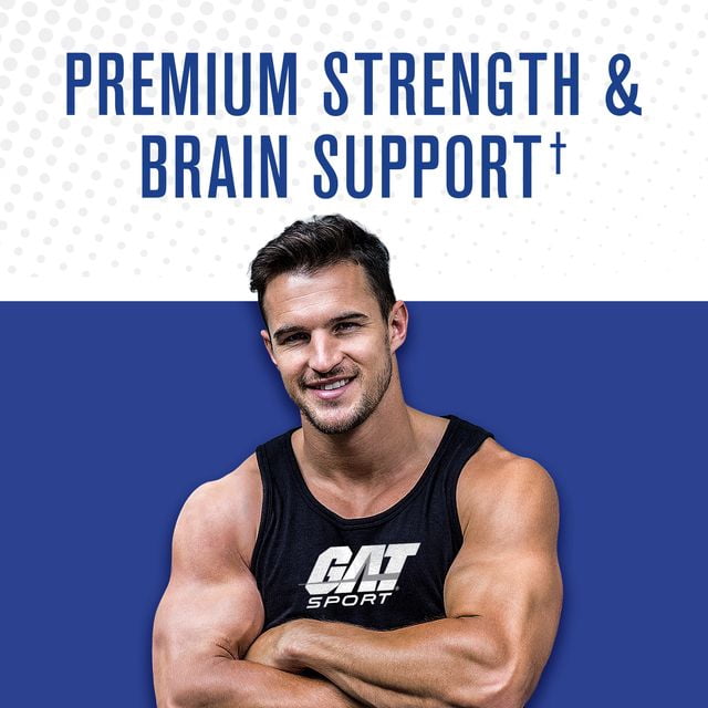GAT SPORT Pro Creatine Capsules, Strengh, Wellness, Brain Health, Enhanced Absorption, 5 Grams, 180 Veggie Capsules