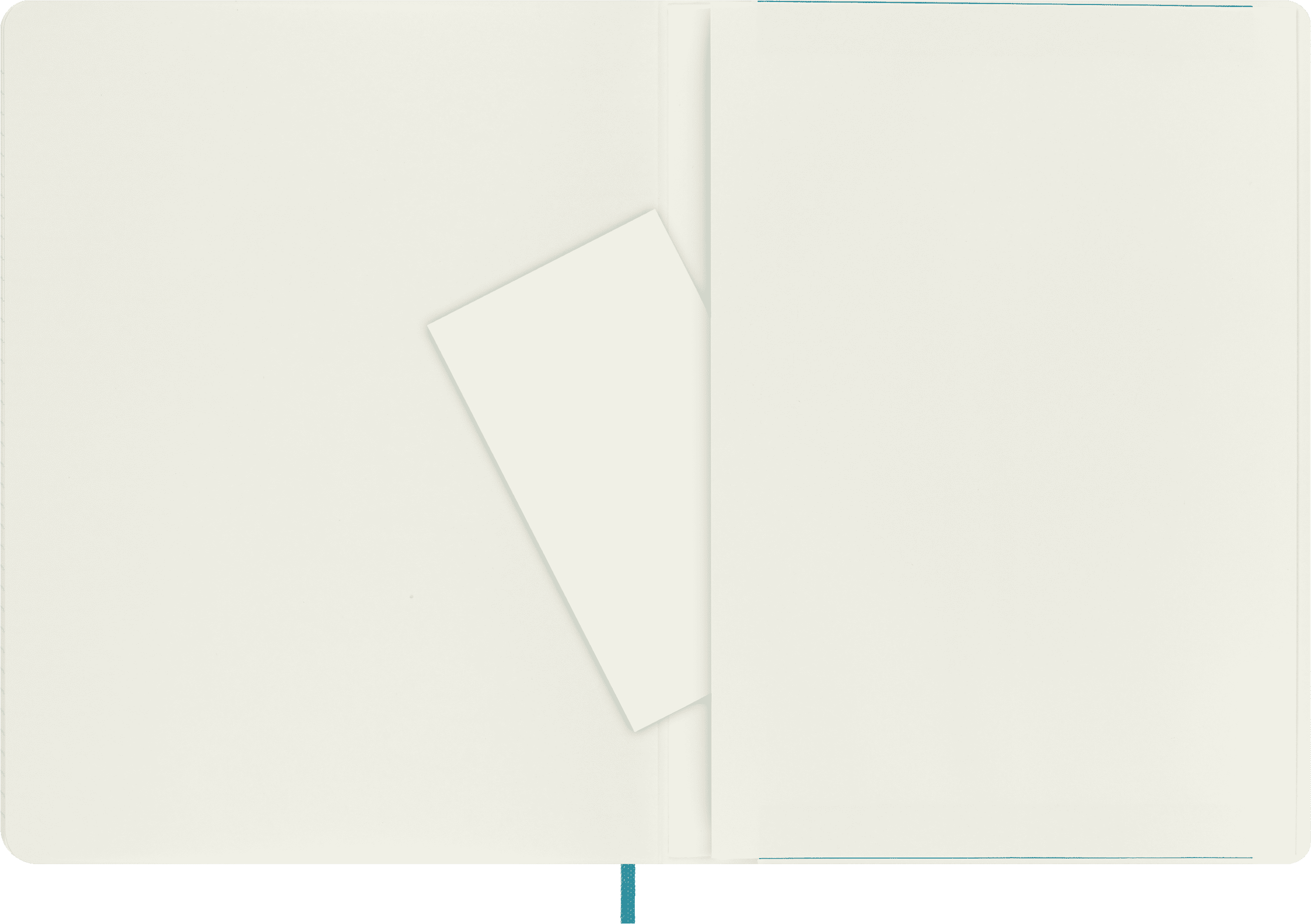 Moleskine Classic Notebook, Soft Cover, XL (7.5" x 9.75"), Ruled, Blue Reef