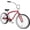 Red, variant on Tracer Avalon Cruiser Beach Bike, 26" Wheels, Coaster Brake, Mid-rise Handlebar, for Teen and Adult, Blue