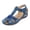 Blue, variant on Orthopedic Sandals for Women 2026 Closed Toe Arch Support Dressy Casual Summer Beach Shoes