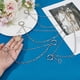 thumbnail image 3 of Cadenas para zapatos, cordones, correas, cadenas con resortes de aleación, anillos para bolsos, llaveros para zapatos de lona., 3 of 9