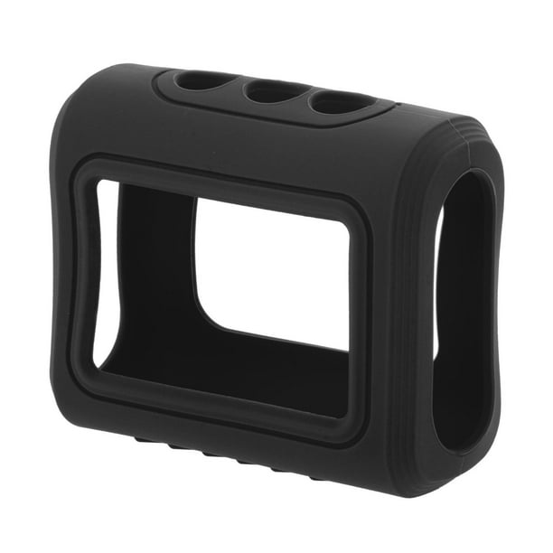 Funda de silicona, compatible con JBL Go 3 Go3, funda protectora portátil de gel flexible de goma para viajes. negro