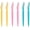 6pack, variant on Eyebrow Razors Facial Hair Remover Shaver Trimmer Shaper, Exfoliating Dermaplaning Tool for Women and Men 6 Pcs