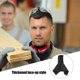 thumbnail image 3 of Grey Denim Dustproof Work Cap for Outdoor Activities Protective Hat, 3 of 5