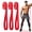 3-red, variant on Resistance Bands Set - Pull Up Assist, Strength Training & Physical Therapy for Home Gym | Exercise Loop Bands for Men & Women