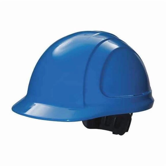 Hard Hat, North Zone, Polyethylene, 4 Point Ratchet, Type 1, Class E, Sky Blue
