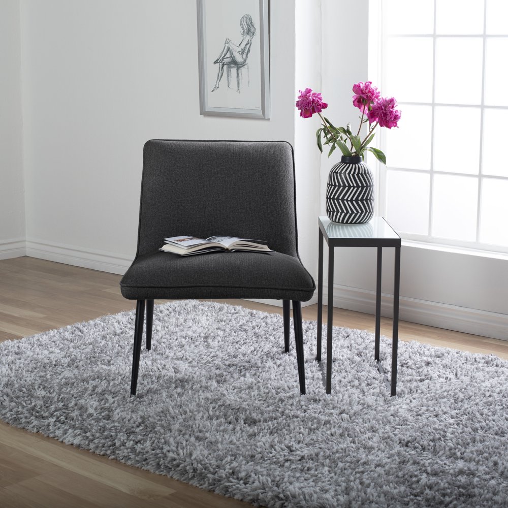 Studio Designs Home Niche Armless Slipper Bedroom Accent Chair with