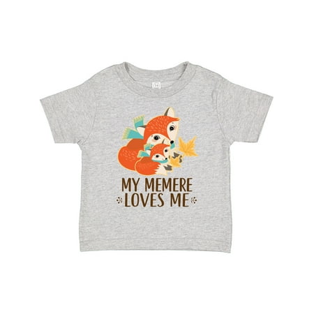 

Inktastic My Memere Loves Me Fox Gift Toddler Boy or Toddler Girl T-Shirt