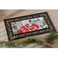 thumbnail image 5 of Evergreen Winter Encounter Sassafras Indoor Outdoor Switch Doormat 1'10"x10" Red, 5 of 5