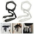 thumbnail image 2 of RUISINERY New Sweet Decorative Lace Waist Belts Pearls Pendant Clothing Accessories for Travel and Parties, 2 of 7