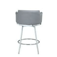 thumbnail image 4 of Chintaly Modern Club Counter Stool W/ Memory Swivel, 4 of 6