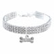 thumbnail image 1 of Xiao Hua Collar decorativo para mascotas, accesorio decorativo para gatos y perros, rango ajustable para cachorros, perros, gatos, accesorios de aseo para mascotas, S, A02, 1 of 3