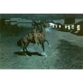 thumbnail image 3 of Remington, Frederic 14x11 Black Modern Framed Museum Art Print Titled - An Argument With The Town Marshal, 3 of 5