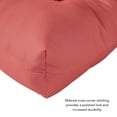 thumbnail image 5 of Greendale Home Fashions Outdoor Tufted 42'' x 21'' Chair Cushion, Set of 2, Coral, 5 of 9