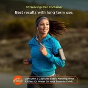 The Genius Brand Rise + Shine Nootropic – Cordyceps & Rhodiola Rosea – Caffeine-Free Energy & Mood Support – Focus, Clarity & Emotional Balance – 30 Servings