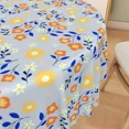 thumbnail image 4 of Tchckioa Boho Tablecloth,70 Inch Round Stain Proof Table Cloth Cover for Restaurant Decor, 4 of 6