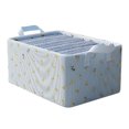 thumbnail image 2 of Wmhnj Caja de almacenamiento de tela y lino de 47 x 28 x 20 cm con asa para cinturn, ideal para pantalones, colchas y armarios., 2 of 6