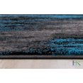 thumbnail image 6 of Handcraft Rugs - Blue, Grey, Silver, Black, Abstract Contemporary Modern Design Mixed Colors Area Rug, 6 of 6