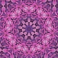 thumbnail image 1 of Ahgly Company Machine Washable Indoor Square Transitional Medium Violet Red Pink Area Rugs, 6' Square, 1 of 7