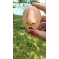 thumbnail image 2 of Surgical Steel Straight Barbell Septum Ring 16 Gauge  Dangle Mustache, 2 of 3