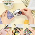 thumbnail image 3 of Funda para gafas Fintie Lila Marble, piel vegana con tela, 3 of 6