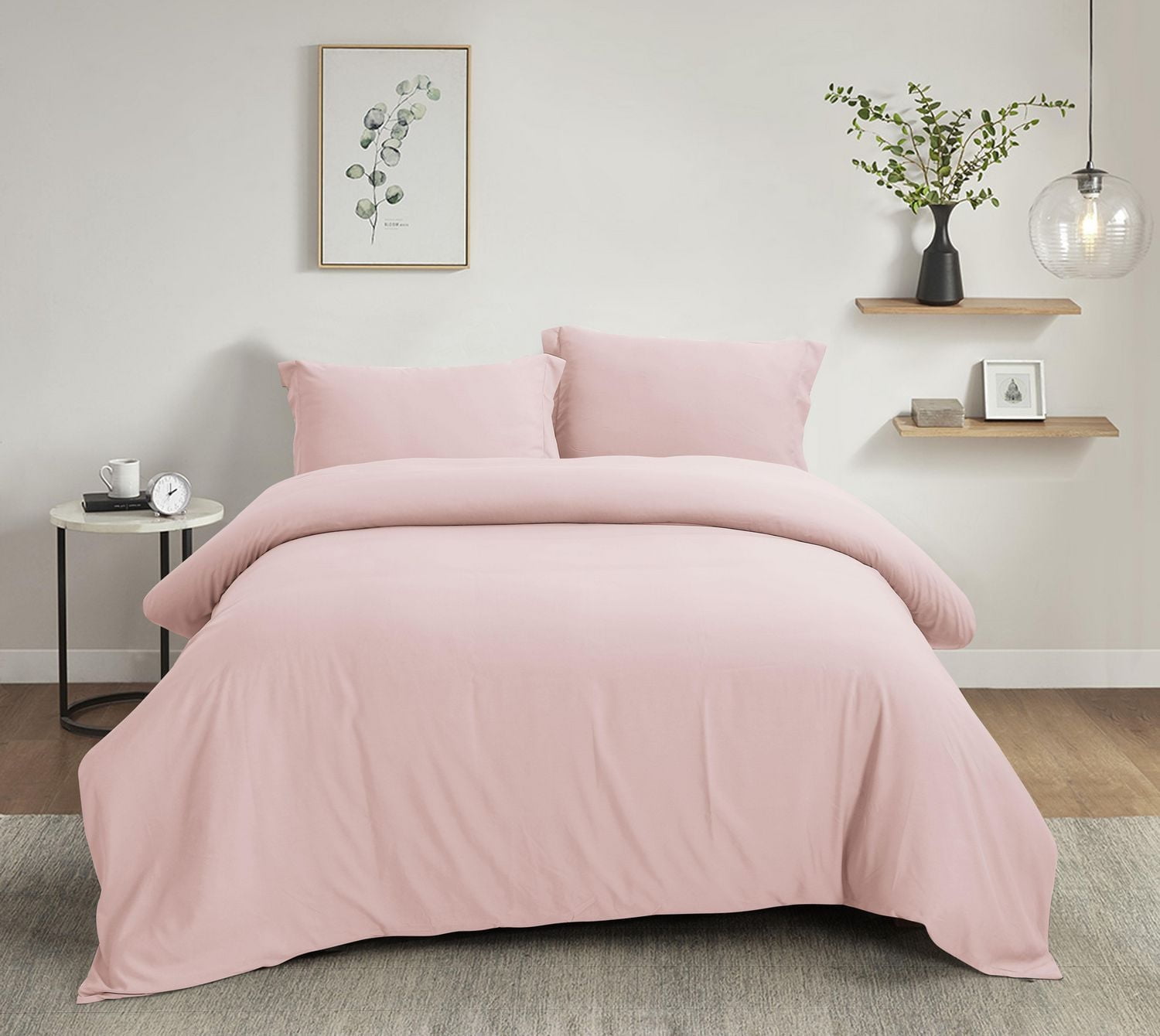 Ultra Soft Solid Duvet Cover Set