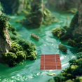 thumbnail image 5 of Bamboo Bamboo Raft Micro Landscape Pan Flute Instrument for Beginners, 5 of 5